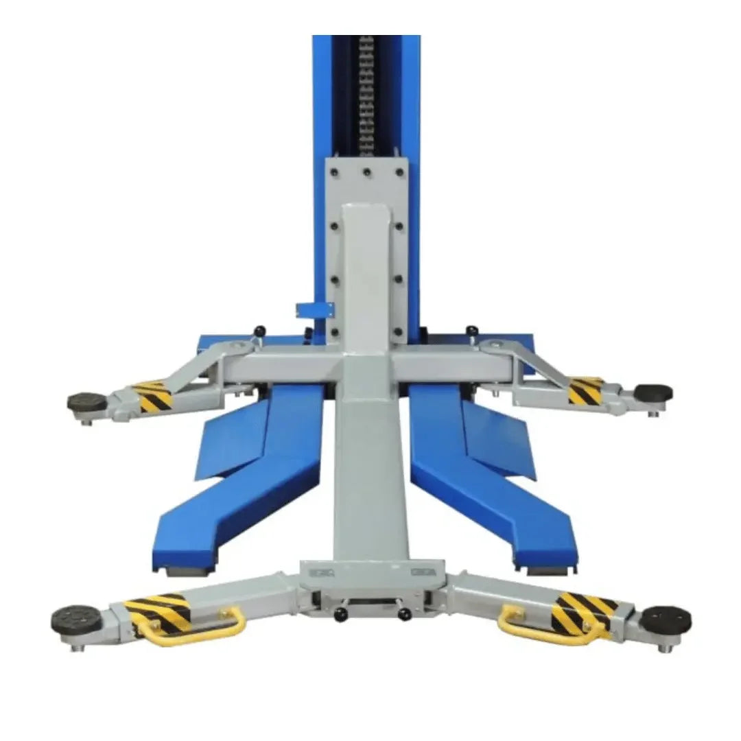 Ideal Mobile Single Column Automotive Lift- 6000lb Capacity Blue/Gray MSC-6KLP