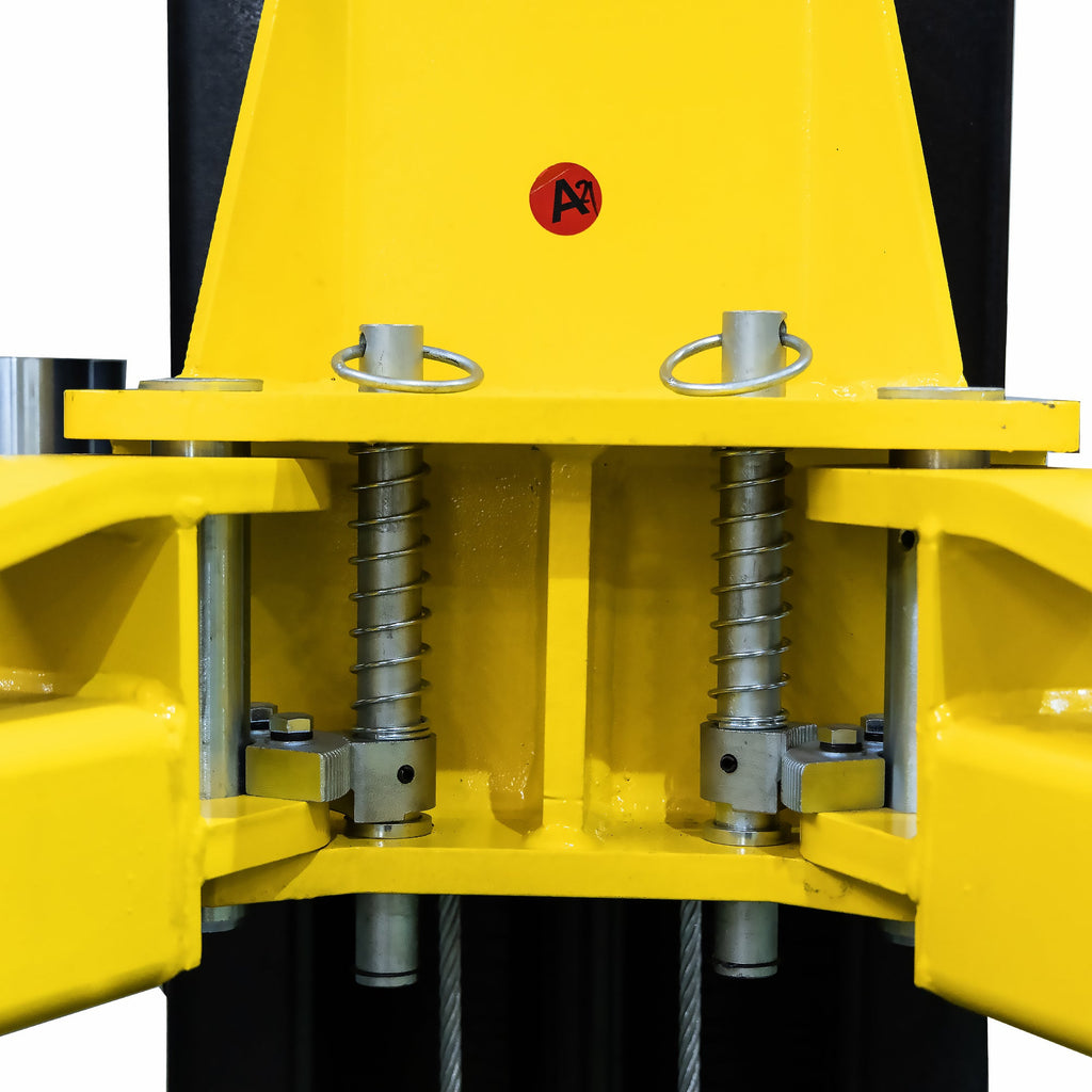 APlusLift 12,000LB 2-Post Overhead Single Release Direct Drive Car Lift with A 3-Year Warranty - AP-12SR