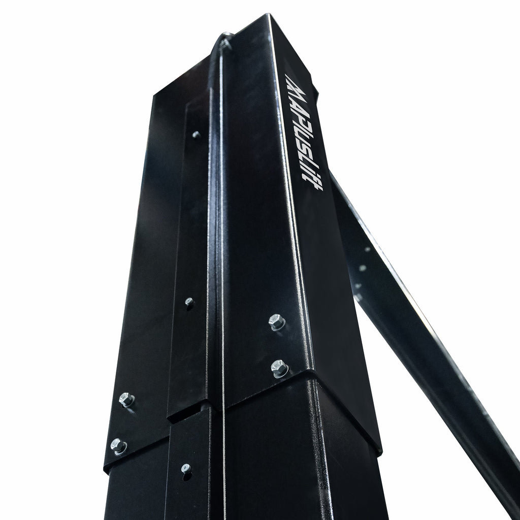APlusLift 12,000LB 2-Post Overhead Single Release Direct Drive Car Lift with A 3-Year Warranty - AP-12SR
