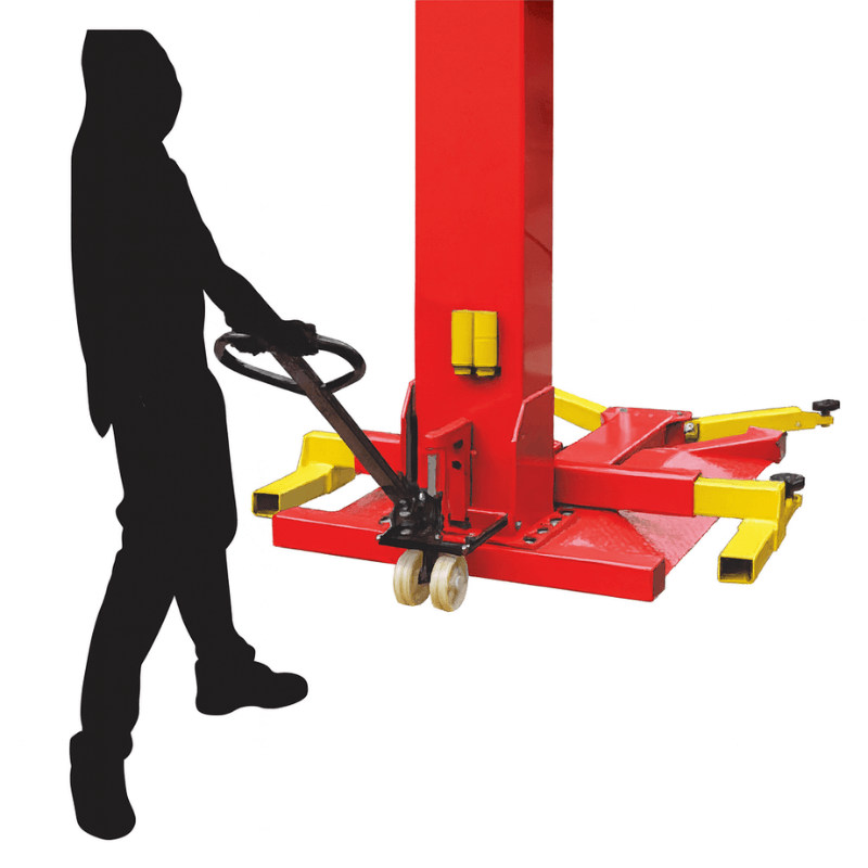 Amgo SML-7 Single Post Car Lift - 7,000 lb