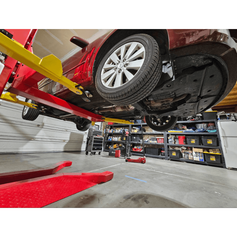 Amgo SML-7 Single Post Car Lift - 7,000 lb
