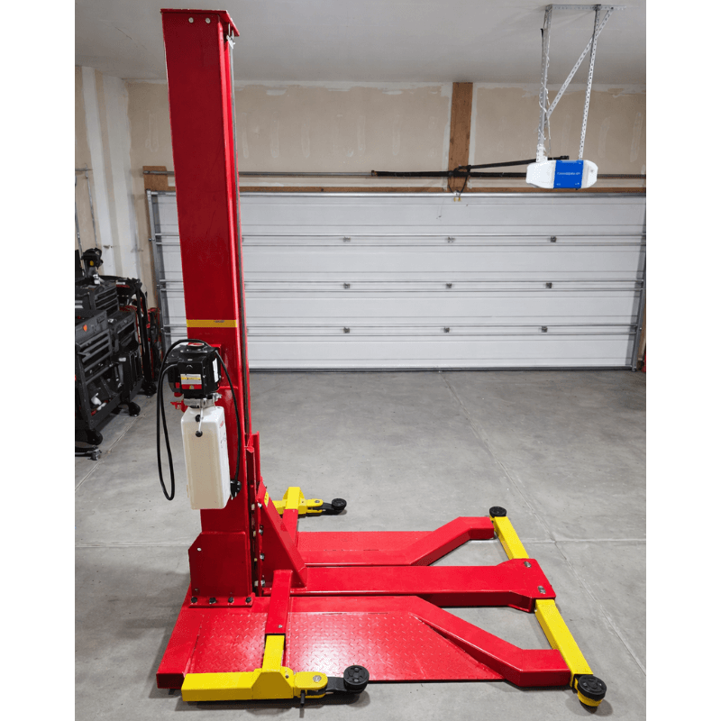 Amgo SML-7 Single Post Car Lift - 7,000 lb