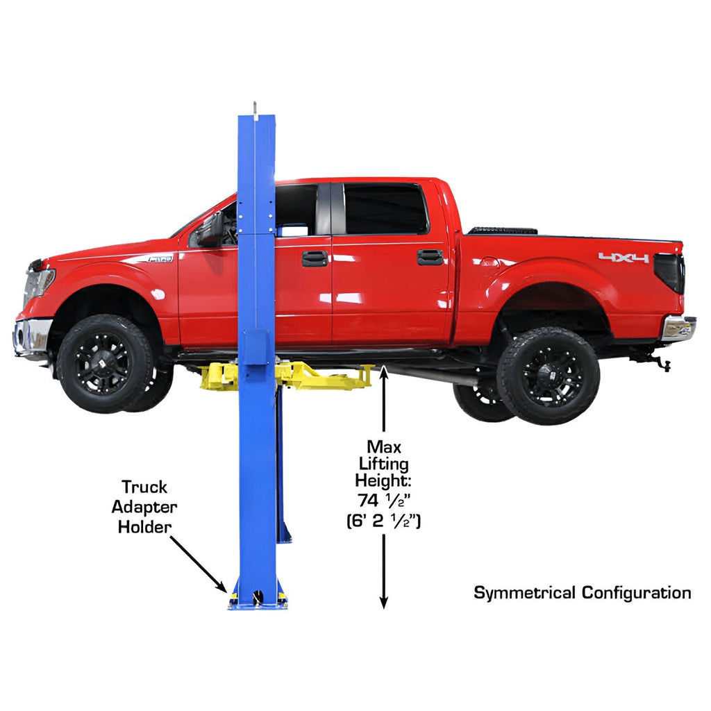 Atlas PRO 9D 9,000lb 2 Post Lift - Symmetric/Asymmetric Columns
