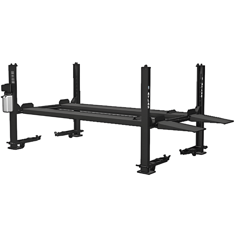 Atlas APEX 8 4 Post Lift + (2) ProJack35 Sliding Jacks Combo