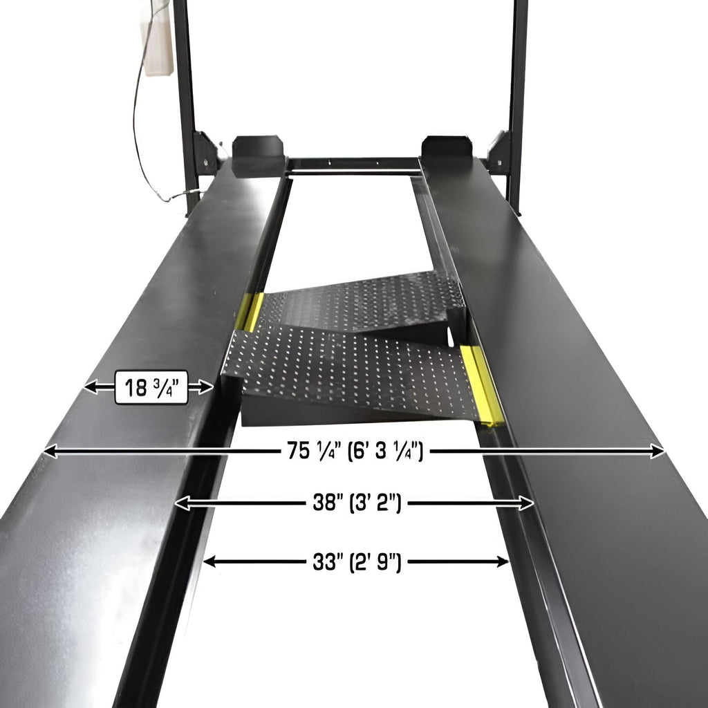 Atlas APEX 8 4 Post Lift + (2) ProJack35 Sliding Jacks Combo