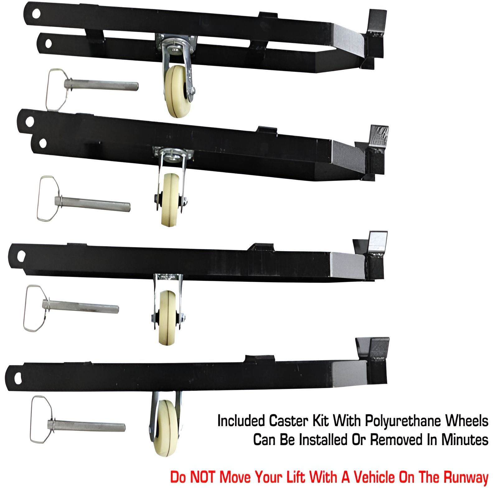 Atlas APEX 8 4 Post Lift + (2) ProJack35 Sliding Jacks Combo