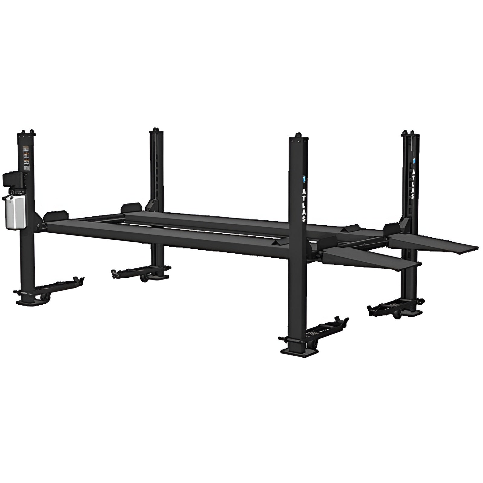 Atlas APEX 8 4 Post Lift + (2) ProJack35 Sliding Jacks Combo