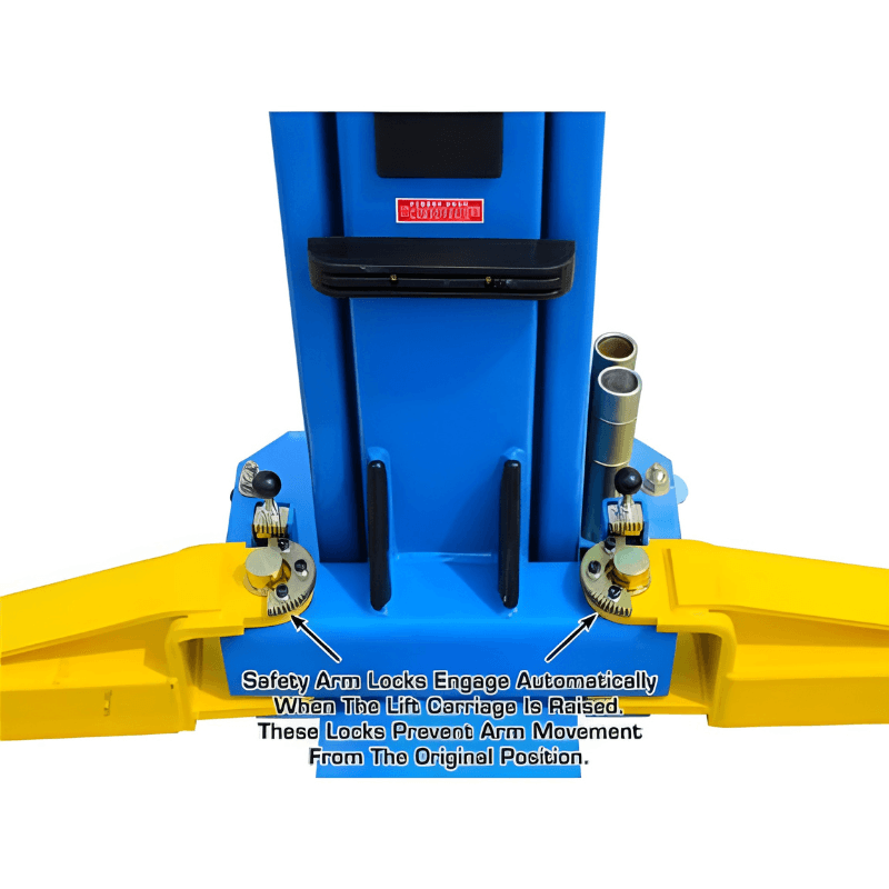 Atlas BP10000 10,000 lb 2 Post Lift - Low Ceiling; Commercial Grade