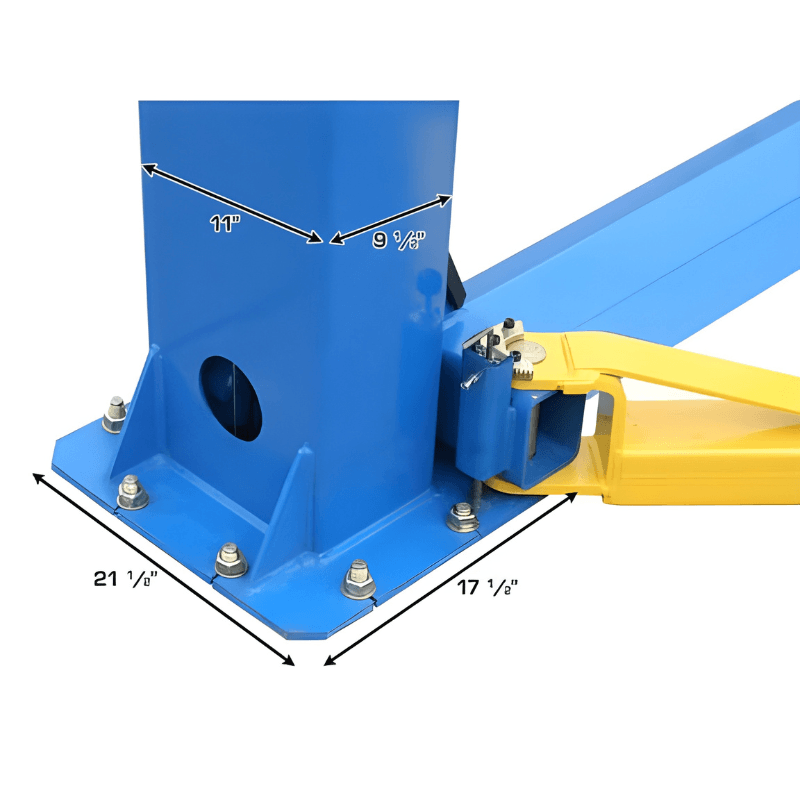 Atlas BP10000 10,000 lb 2 Post Lift - Low Ceiling; Commercial Grade