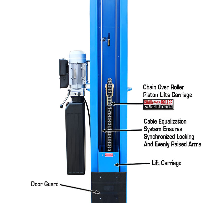 Atlas BP12000X, 12,000 lb 2 Post Lift - Commercial Grade