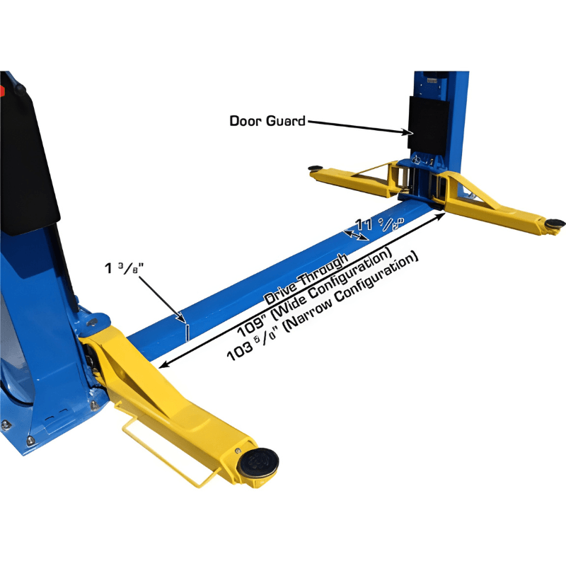 Atlas BP12000X, 12,000 lb 2 Post Lift - Commercial Grade