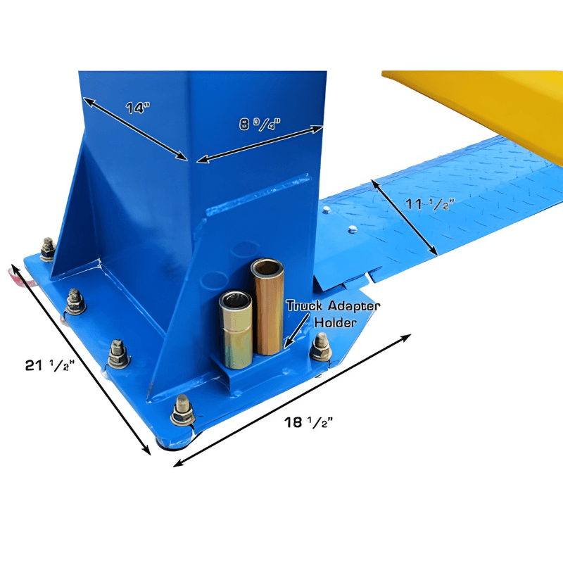 Atlas BP12000X, 12,000 lb 2 Post Lift - Commercial Grade