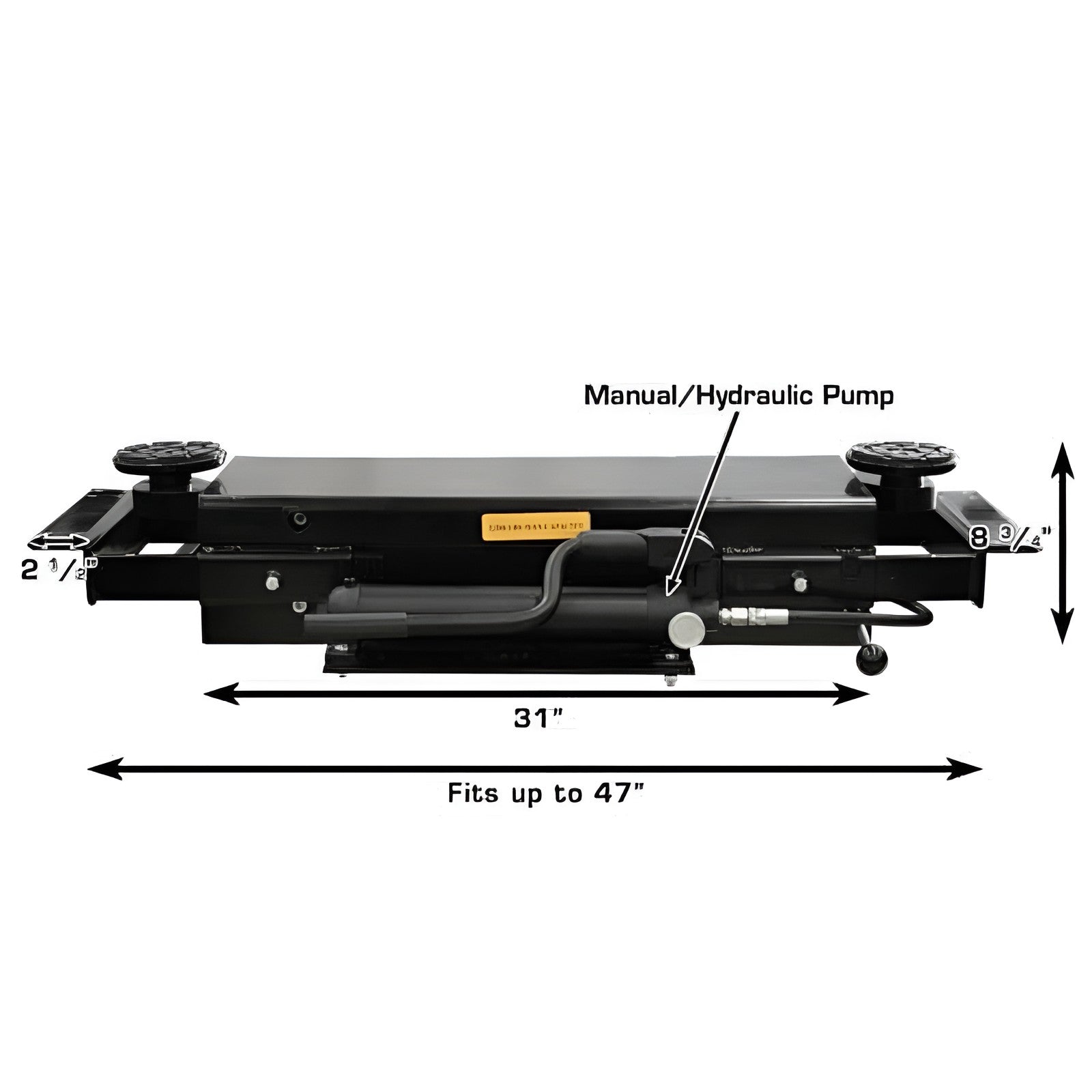 Atlas APEX 8 4 Post Lift + (2) ProJack35 Sliding Jacks Combo