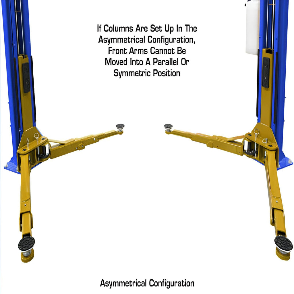 Atlas PVL10, 10,000 lb 2 Post Lift - ALI Certified