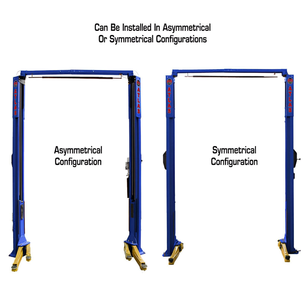 Atlas PVL10, 10,000 lb 2 Post Lift - ALI Certified