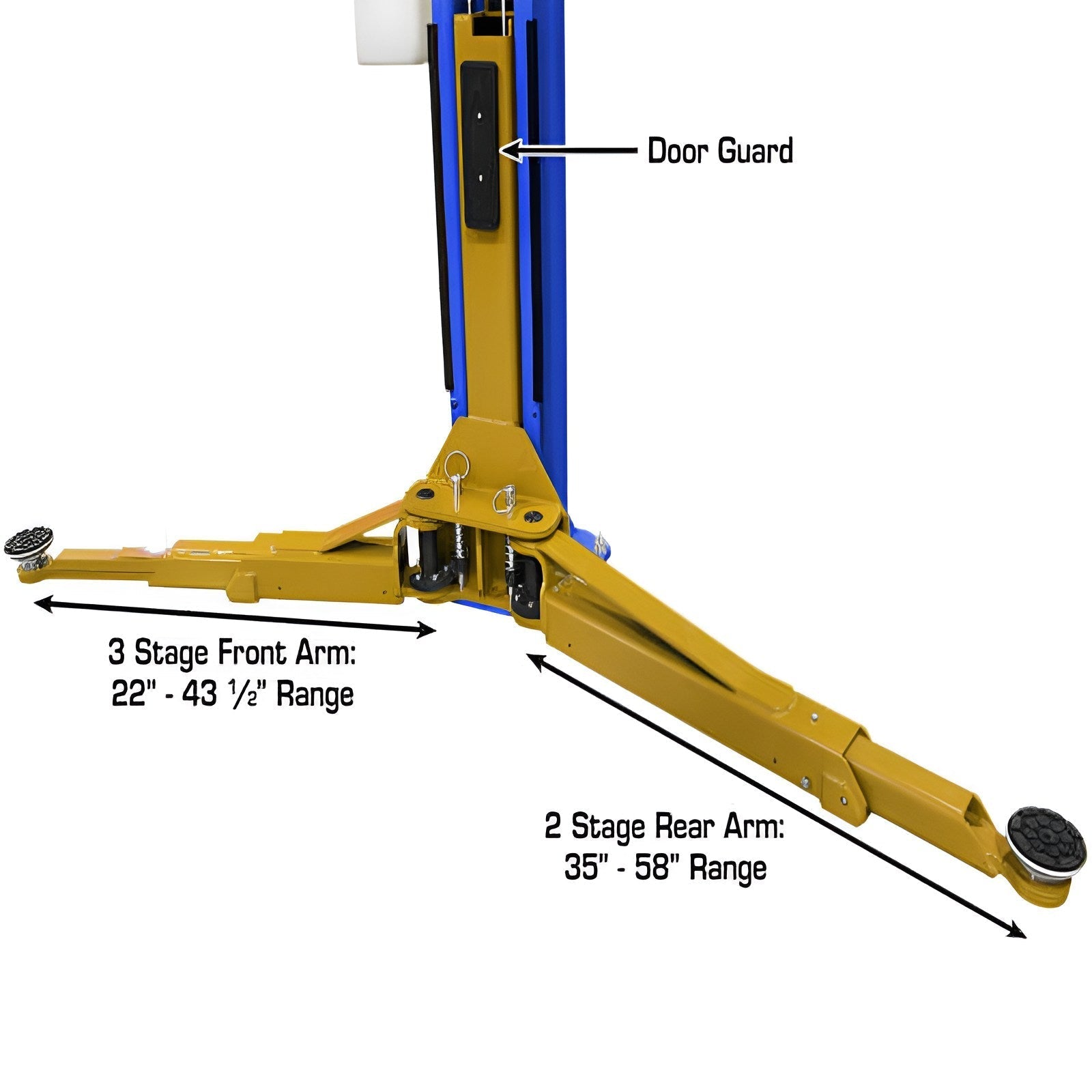 Atlas PVL10, 10,000 lb 2 Post Lift - ALI Certified