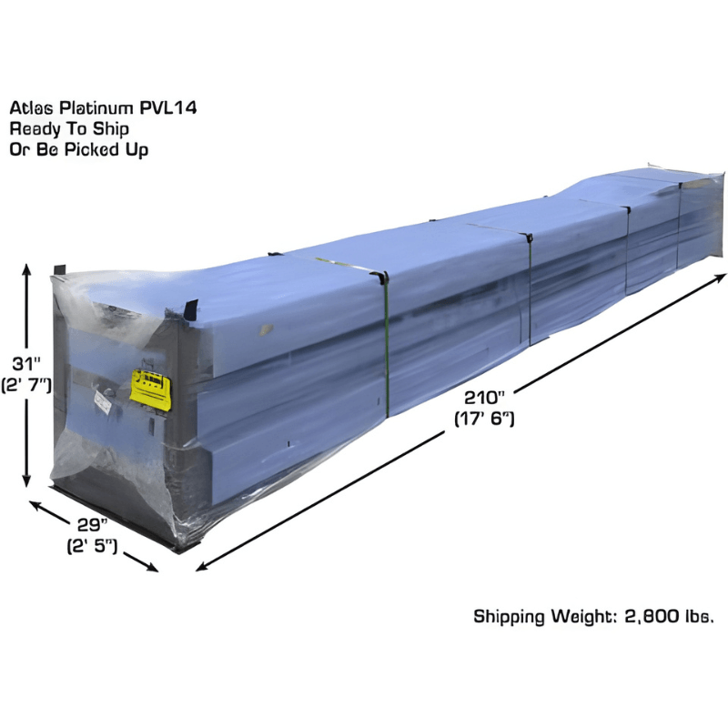 Atlas PVL14, 14,000 lb 4 Post Lift - ALI Certified