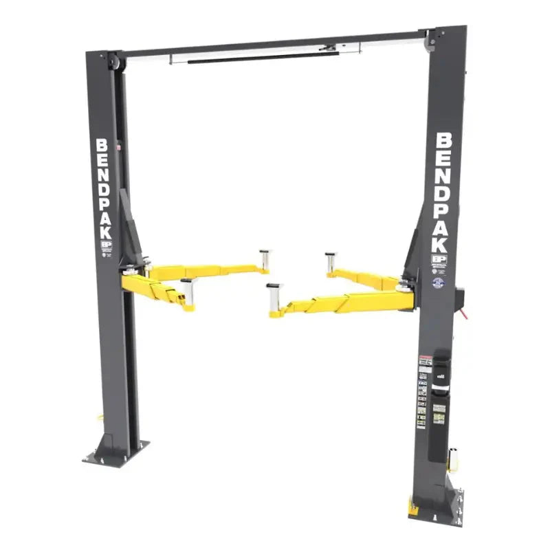 BendPak xpr-10axls-lp-181 10,000 capacity ali certified asymmetric, adjustable width, screw pads, 181″ height with low-pro arms