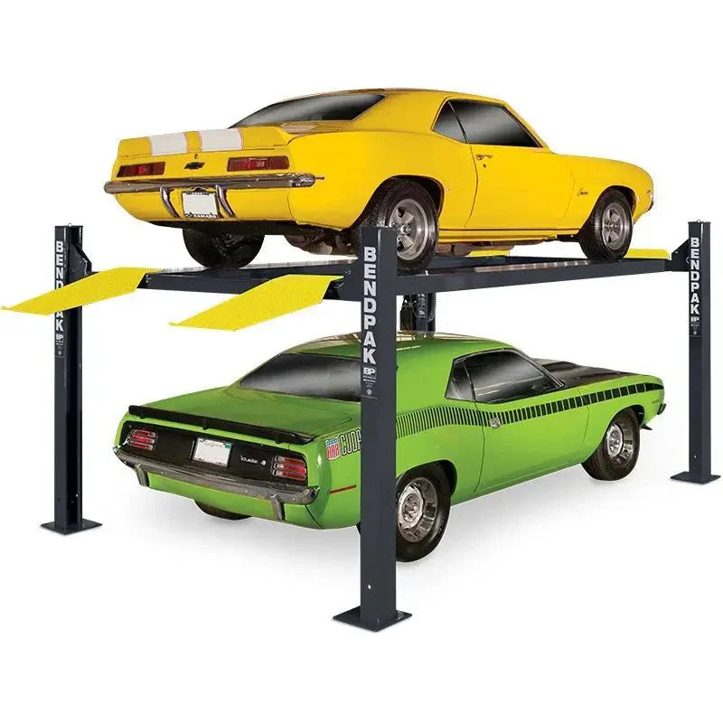 BendPak HD-9XL 9,000lb 4 Post Lift - Extended Length; ALI Certified
