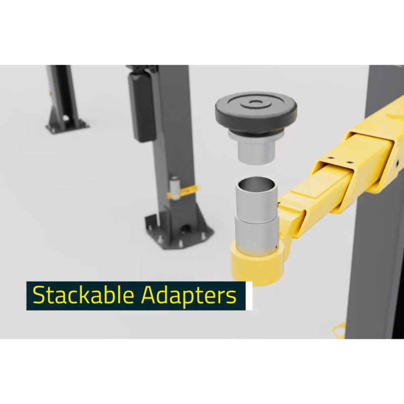 BendPak 10APX 10,000lb 2 Post Lift - ALI Certified,  Adjustable Width, Tall