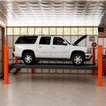 Katool KT-4H150, 4 Post Alignment Lift 15,000 lb - Rolling Jack Included