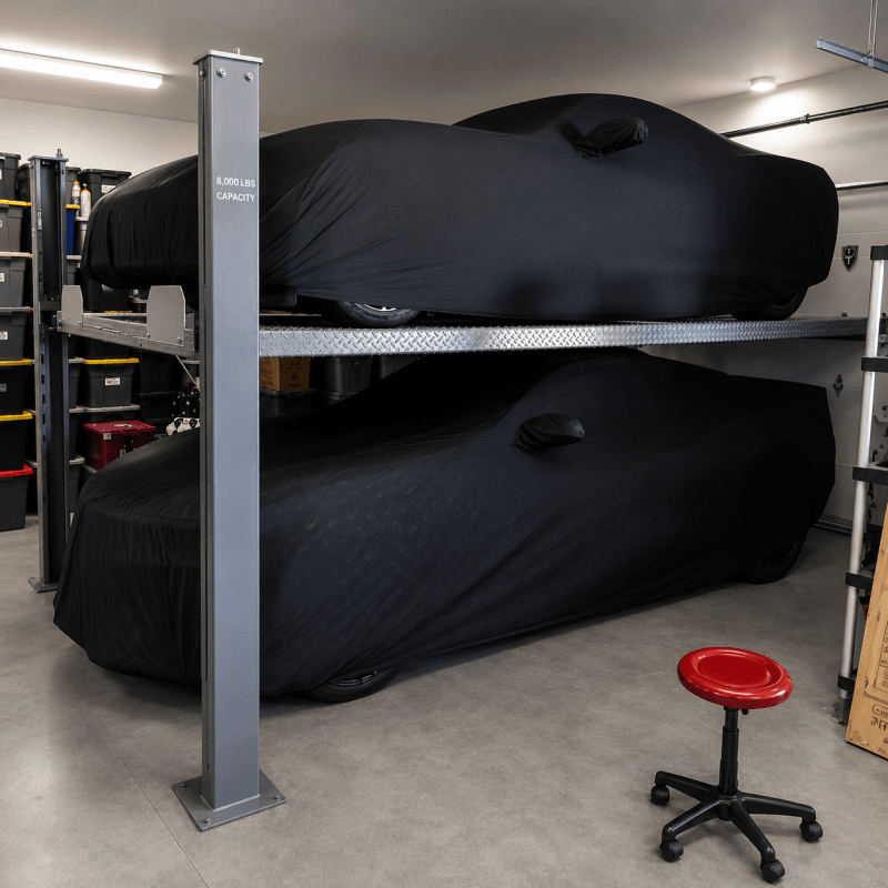 Triumph NSS-8XLT 8,000lb 4 Post Lift, Extra Long & Tall