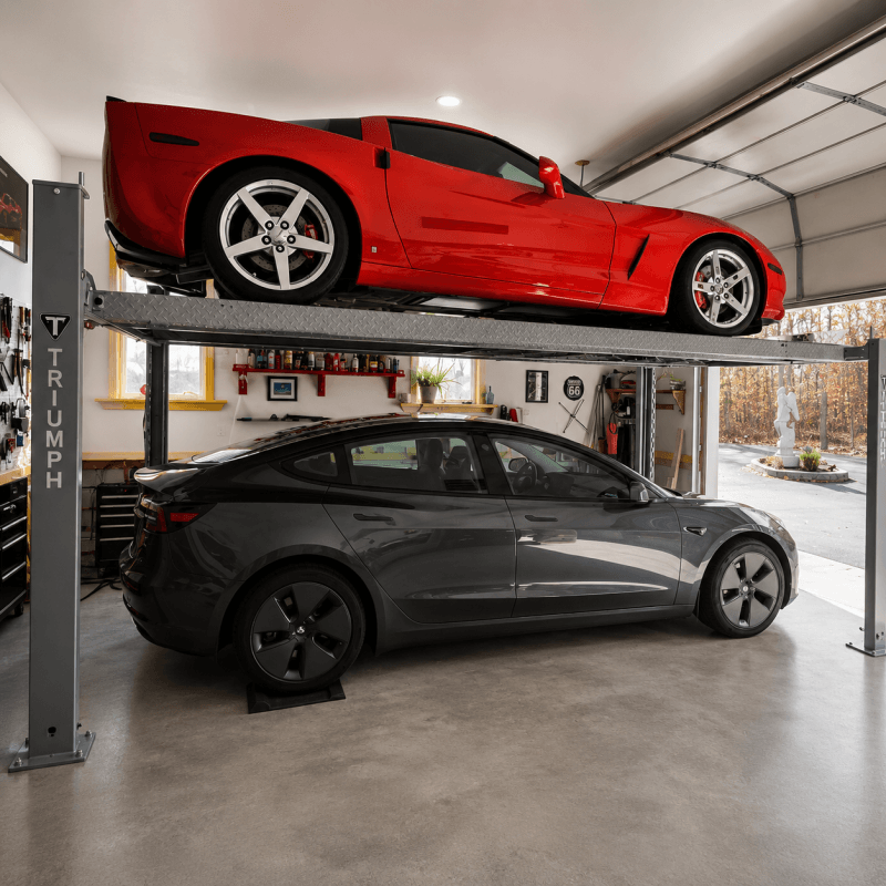 Triumph NSS-8XLT 8,000lb 4 Post Lift, Extra Long & Tall