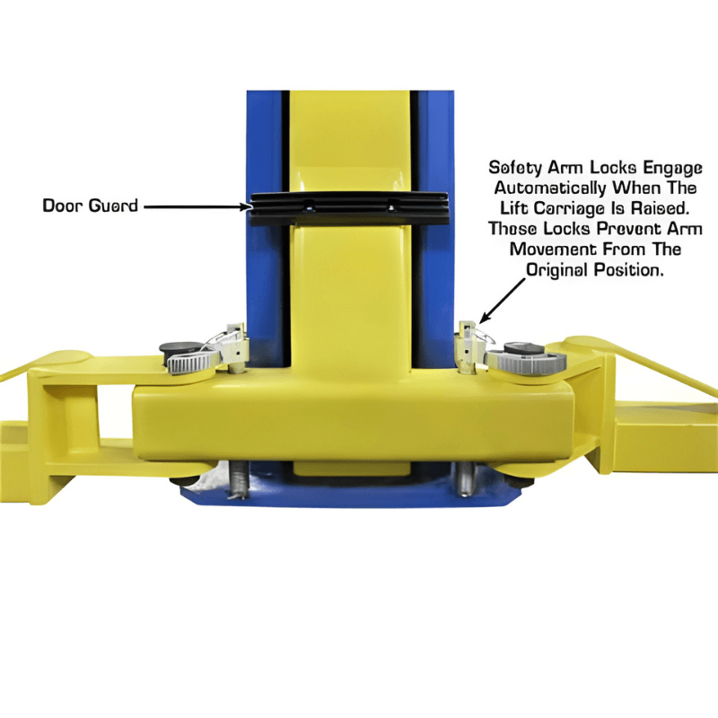 Atlas PRO 9D 9,000lb 2 Post Lift - Symmetric/Asymmetric Columns