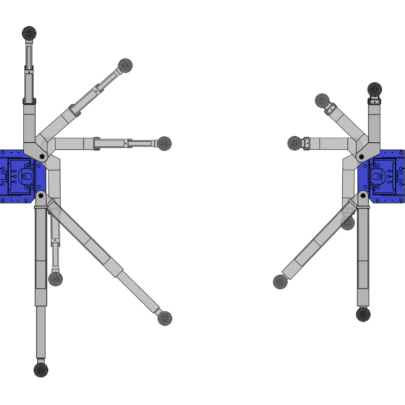 TP11KC DX 11000 lb 2 Post Car Lift
