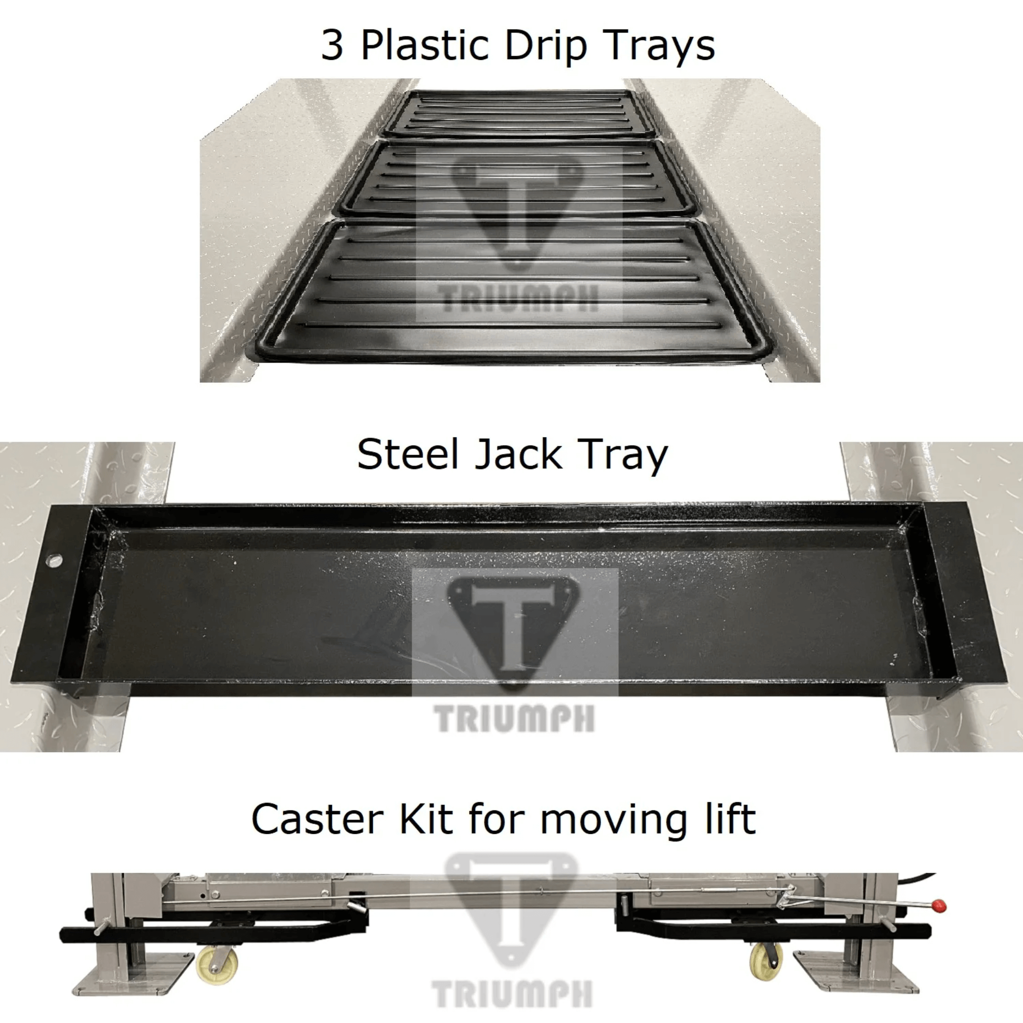 Triumph NSS-8XLT 8,000lb 4 Post Lift, Extra Long & Tall