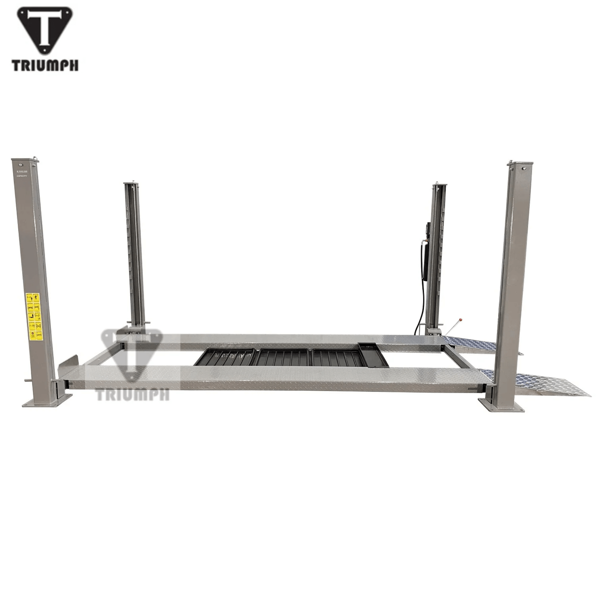 Triumph NSS-8XLT 8,000lb 4 Post Lift, Extra Long & Tall