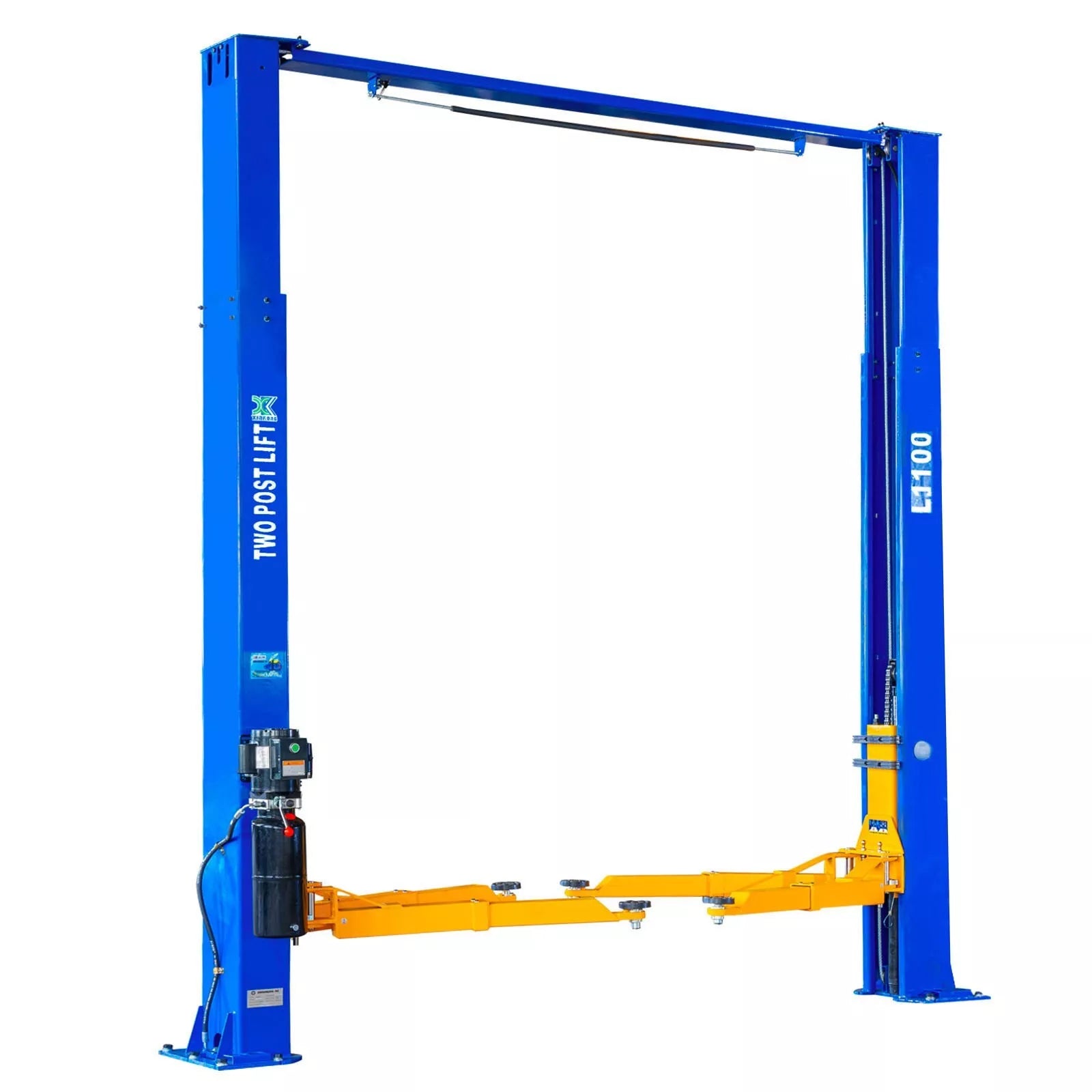 10,000 LBS CAR LIFT L1100 2 POST OVERHEAD CAR AUTO TRUCK HOIST 220V OR 110V